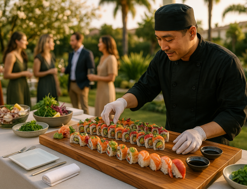 Custom Sushi Menus That Tell Your Event’s Story